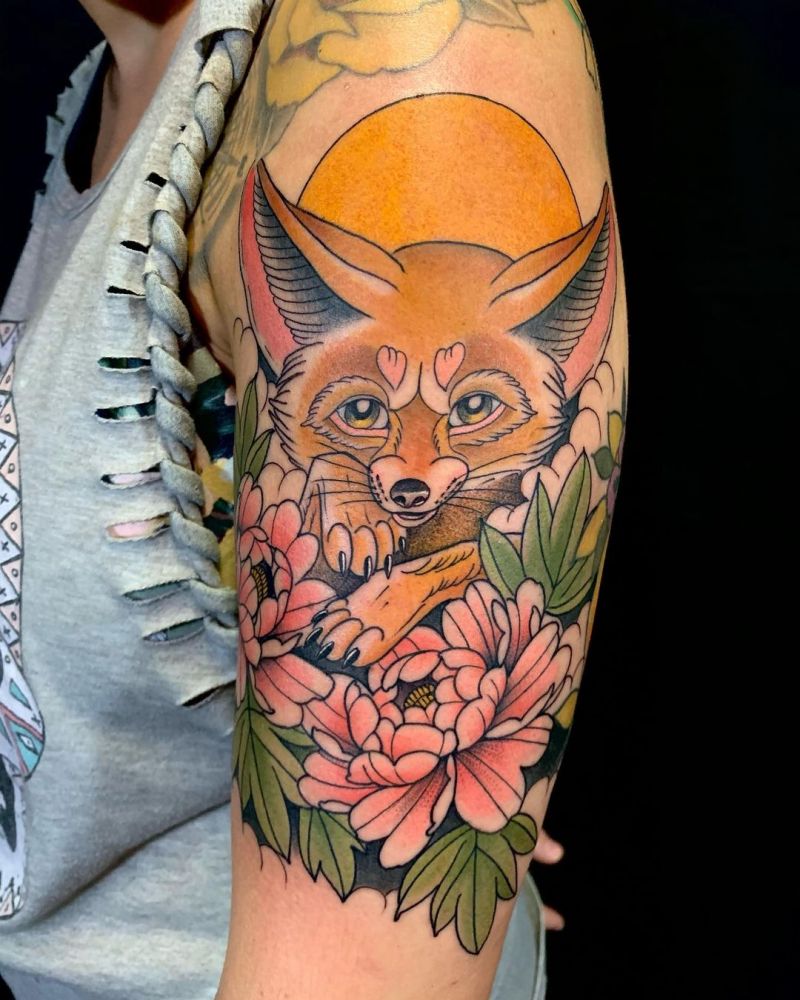 30 Pretty Fennec Fox Tattoos You Must Try