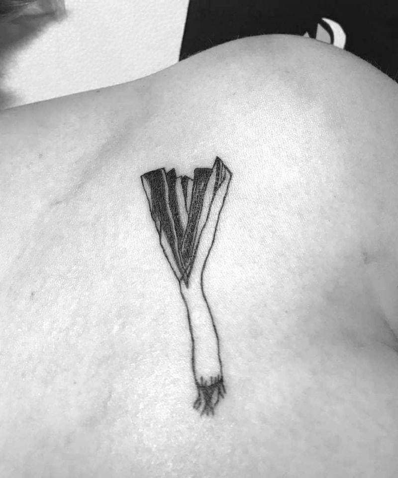 30 Unique Leek Tattoos You Can Copy