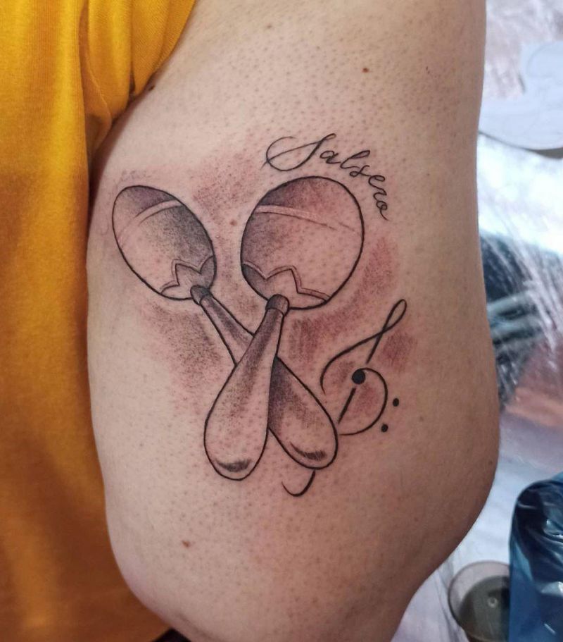 27 Pretty Maracas Tattoos You Will Love