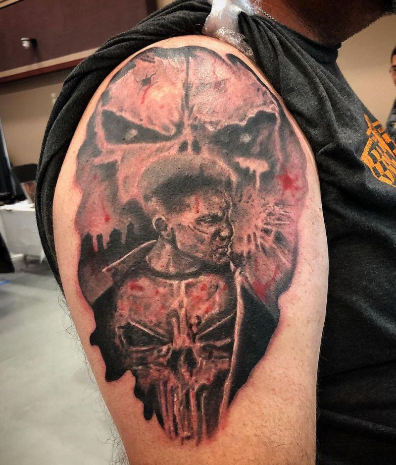 30 Unique Punisher Tattoos to Inspire You