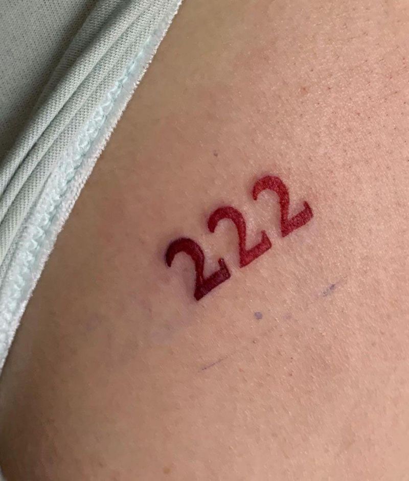 25 Pretty 222 Tattoos You Will Love