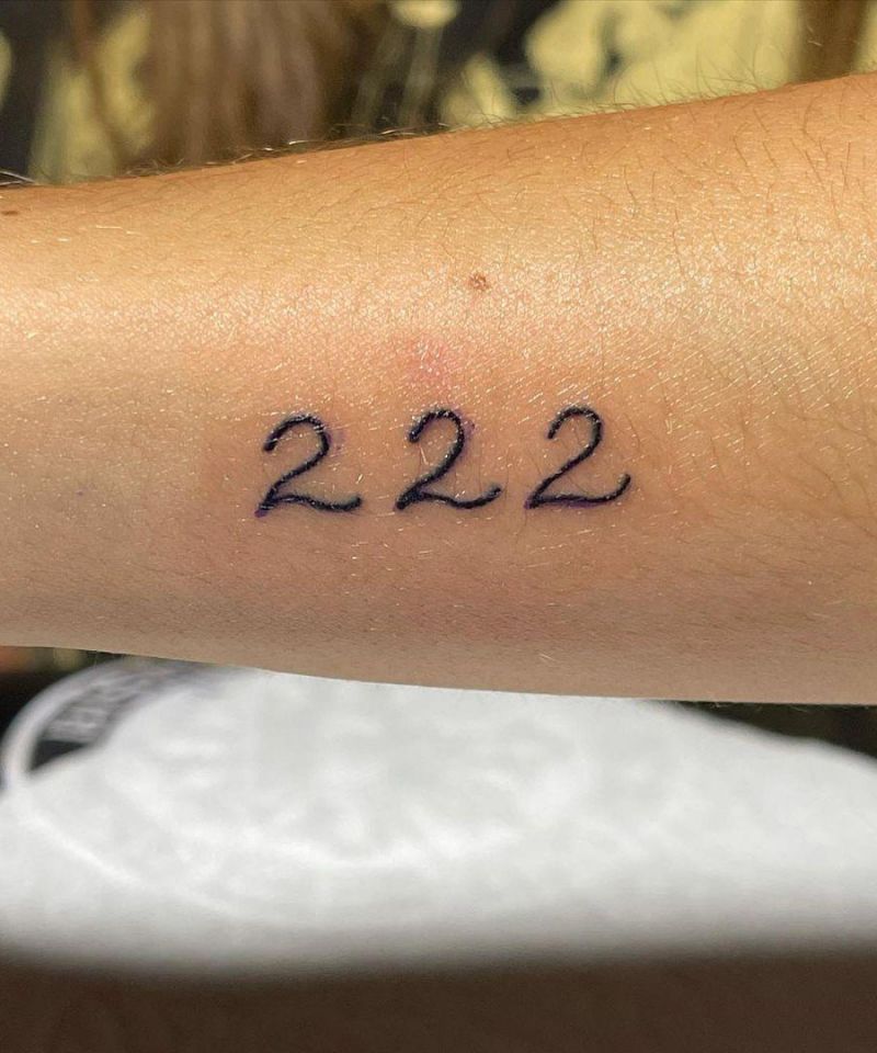 25 Pretty 222 Tattoos You Will Love