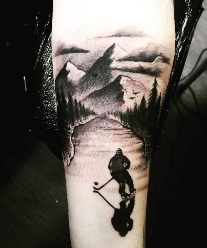 30 Unique Ice Hockey Tattoos You Must Try