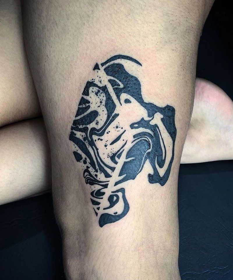 30 Pretty Abstract Art Tattoos You Can Copy