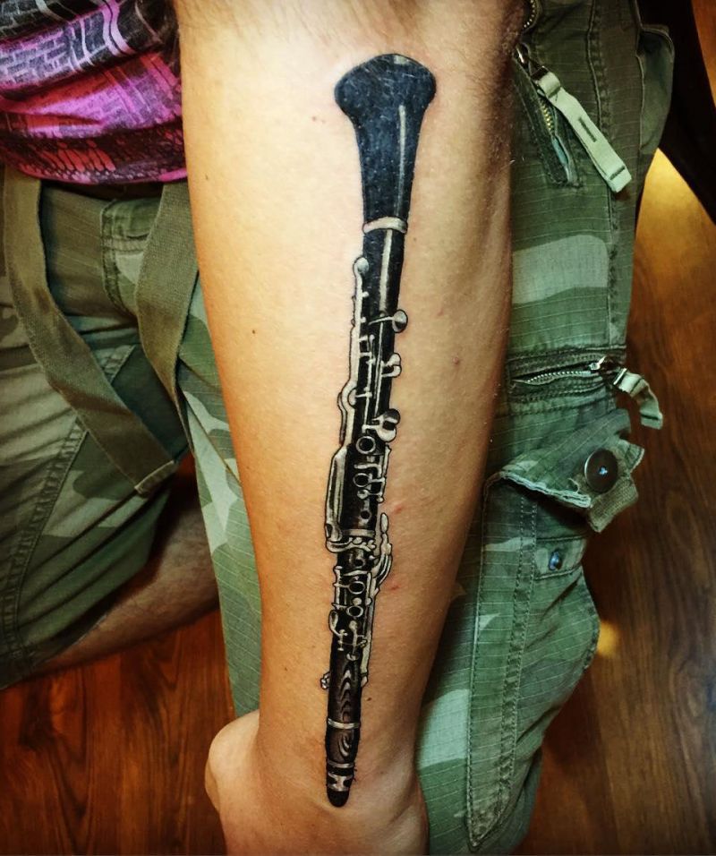 30 Unique Clarinet Tattoos You Must Love