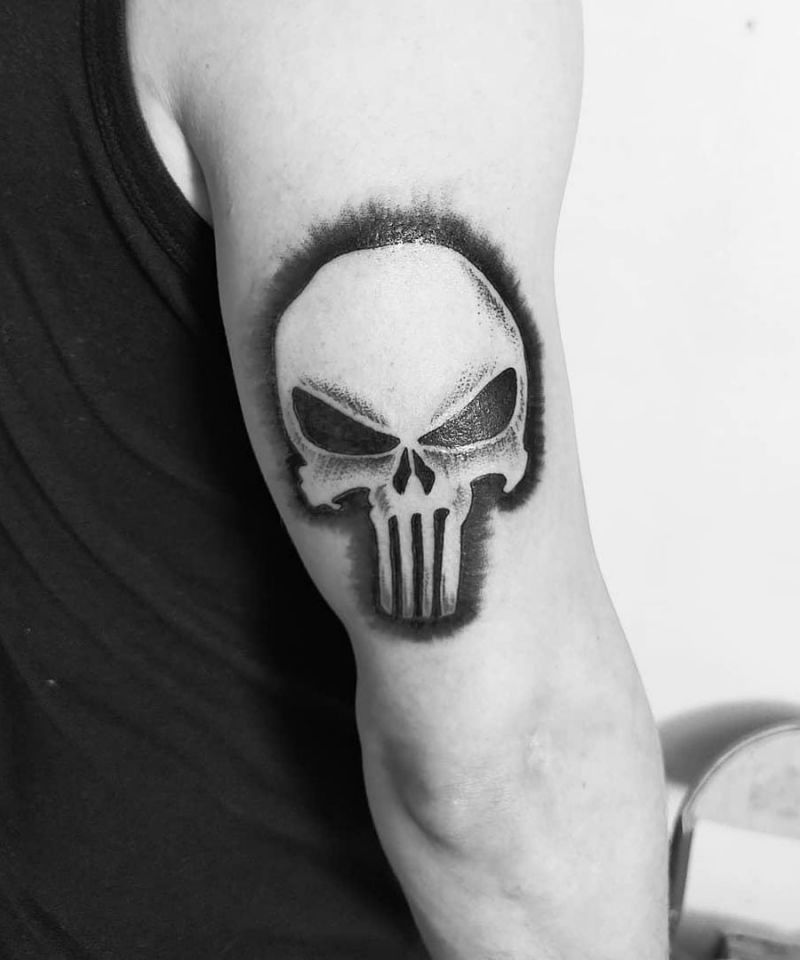 30 Unique Punisher Tattoos to Inspire You