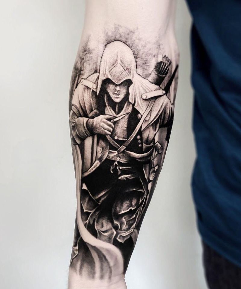 30 Unique Assassins Creed Tattoos You Can Copy