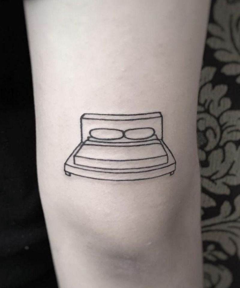 30 Unique Bed Tattoos You Can Copy