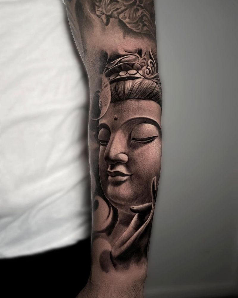 30 Unique Buddha Tattoos You Must Love