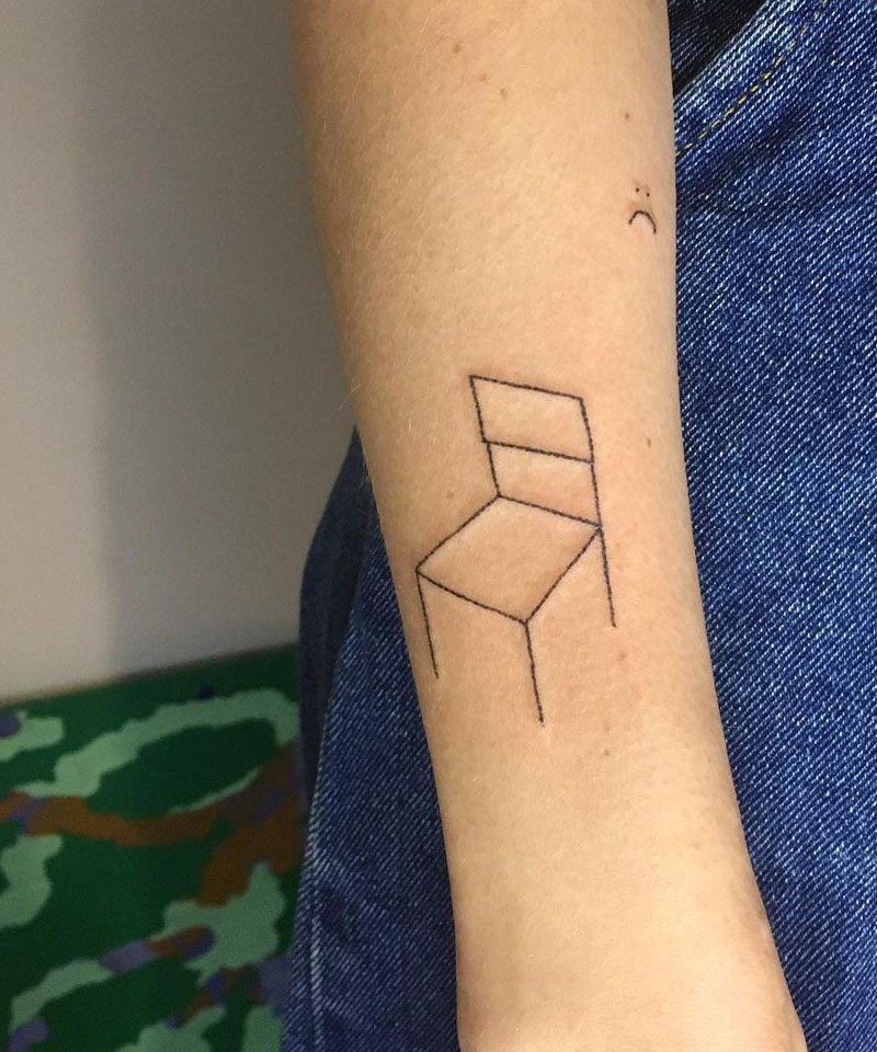 30 Unique Chair Tattoos You Must Love