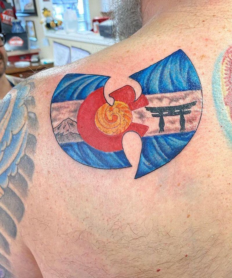 30 Pretty Colorado Flag Tattoos You Will Love