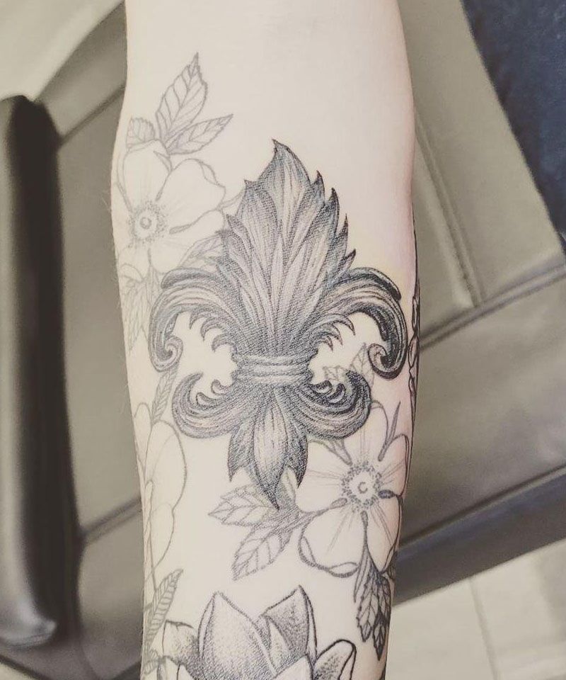 30 Pretty Fleur De Lis Tattoos You Must Love