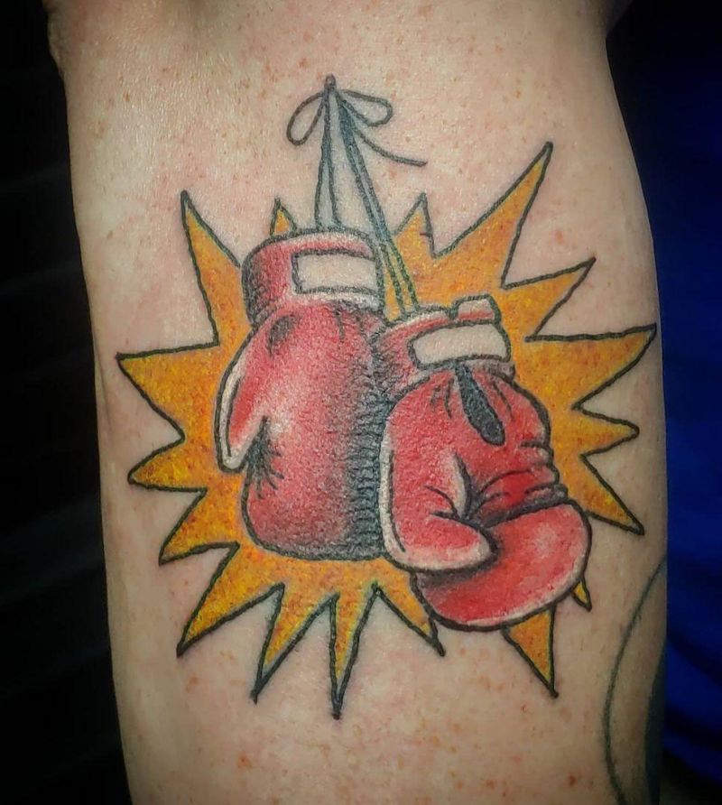 30 Unique Glove Tattoos to Inspire You