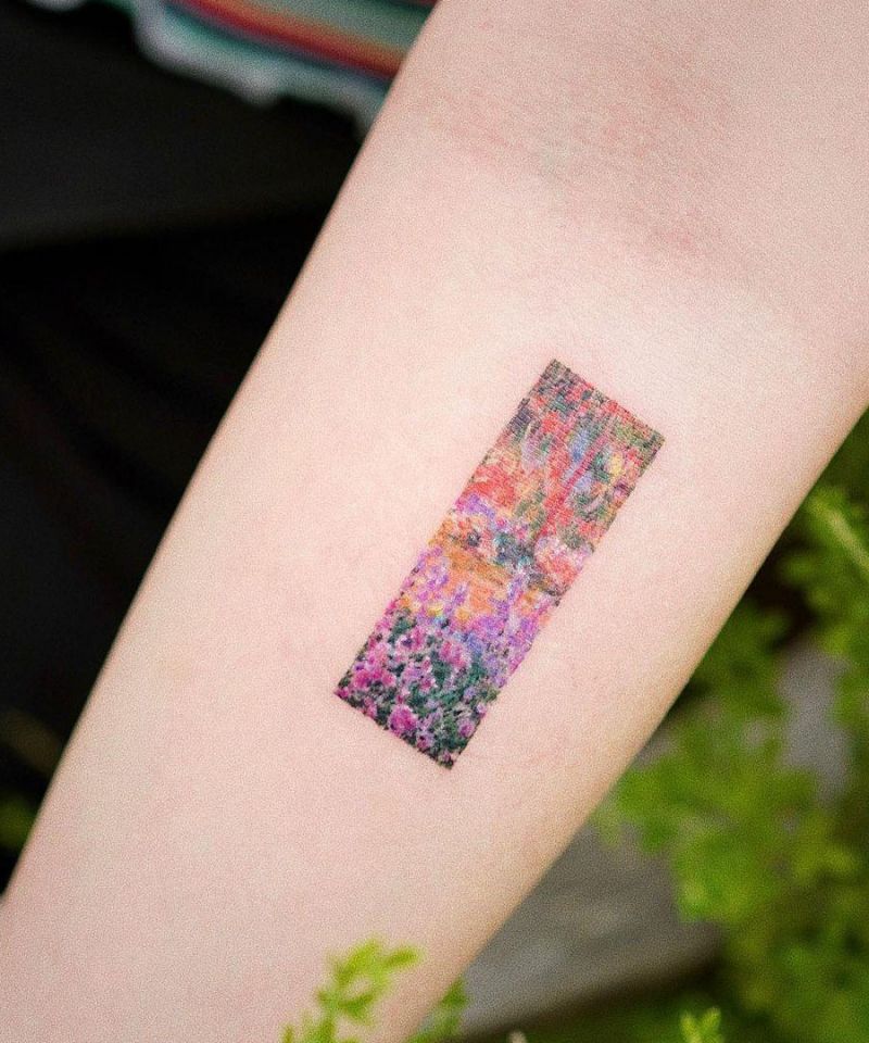 30 Pretty Monet Tattoos For Your Inspiration