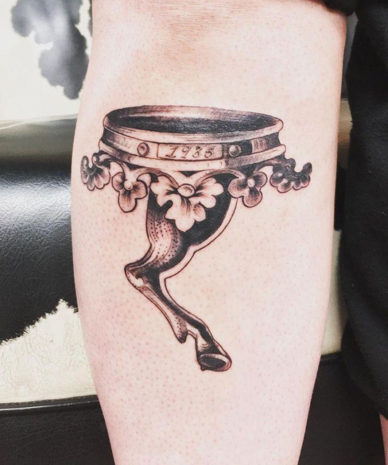 30 Unique Table Tattoos For Your Inspiration