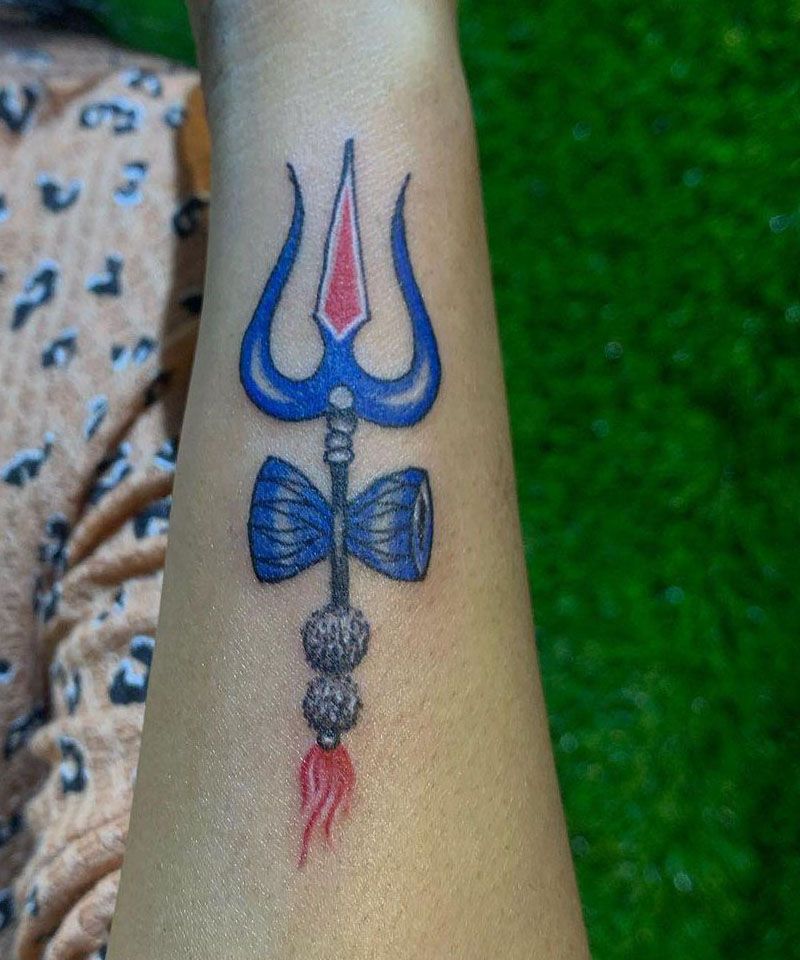 30 Unique Trishul Tattoos For Your Inspiration