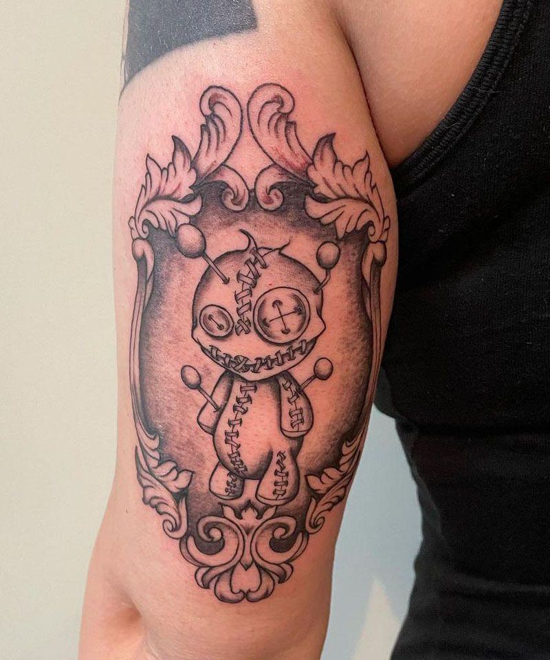 30 Unique Voodoo Doll Tattoos For Your Inspiration