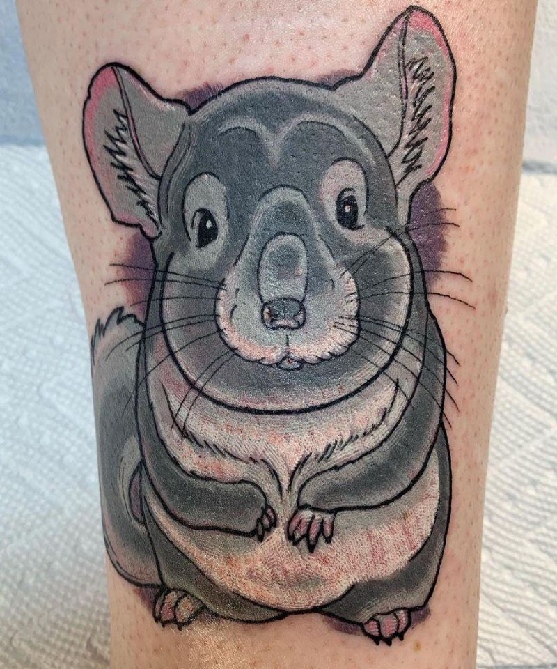 30 Cute Chinchilla Tattoos You Must Try