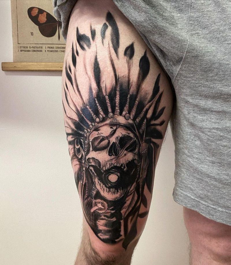 30 Unique Diablo Tattoos You Can Copy