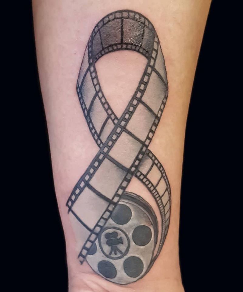 30 Exciting Film Reel Tattoos For Your Inspiration