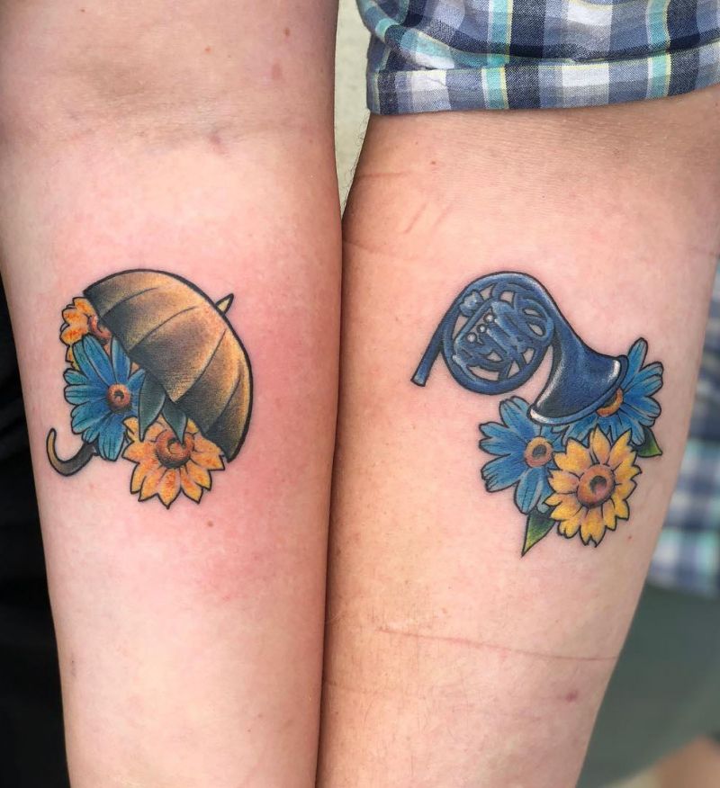 30 Pretty French Horn Tattoos You Can Copy