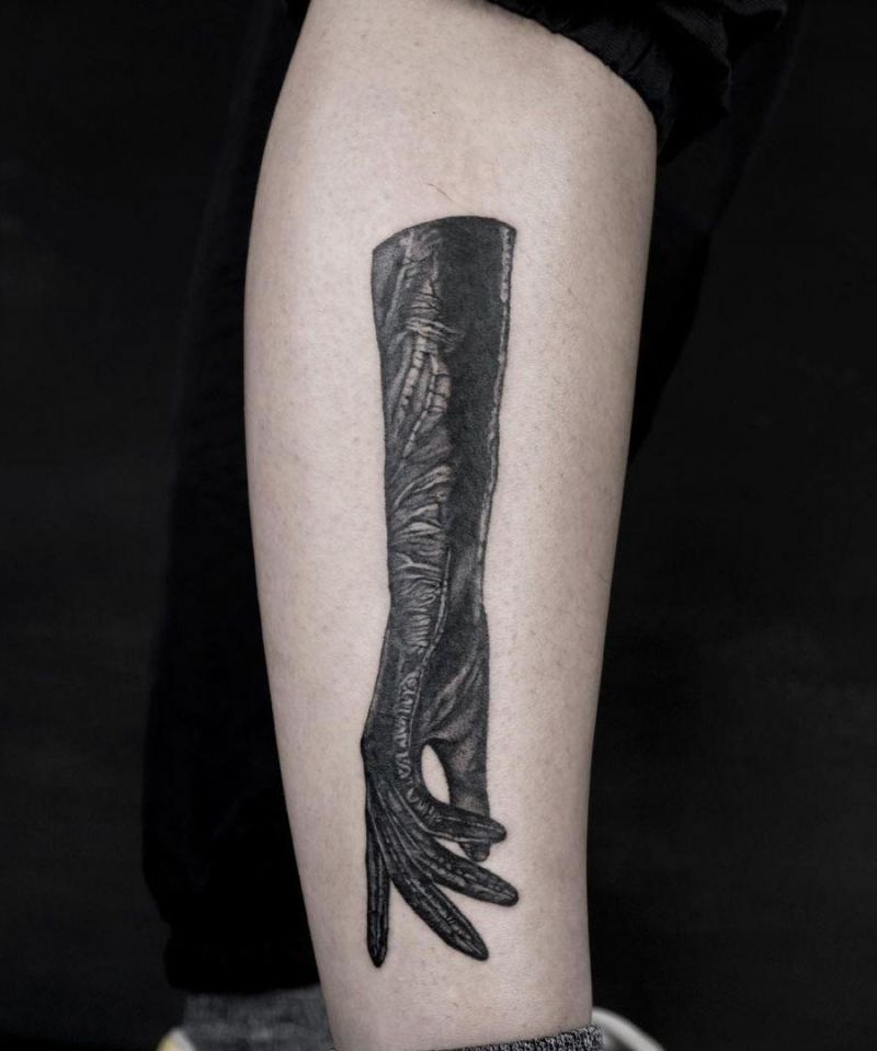 30 Unique Glove Tattoos to Inspire You