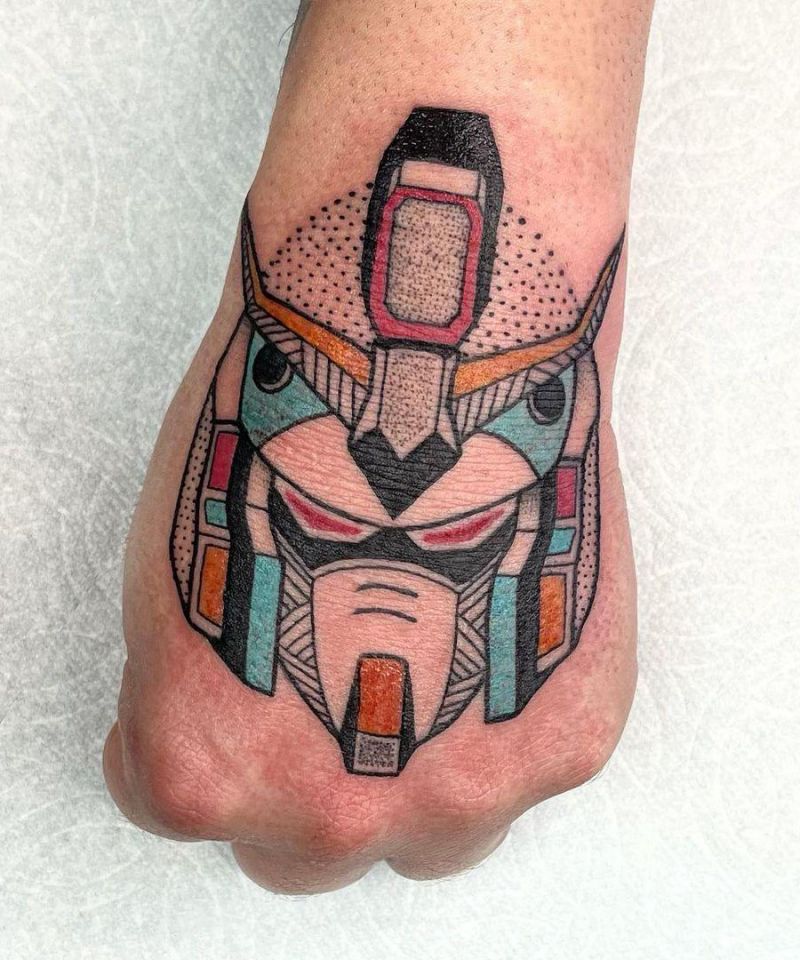 30 Exciting Gundam Tattoos for Your Inspiration