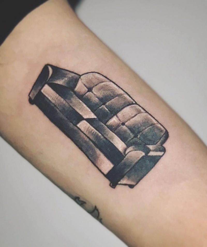 30 Unique Sofa Tattoos to Inspire You