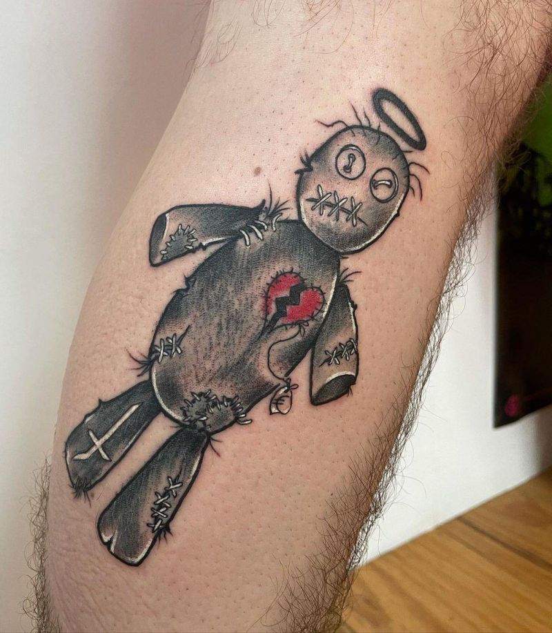 30 Unique Voodoo Doll Tattoos For Your Inspiration