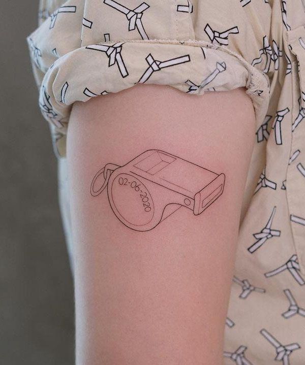 20 Unique Whistle Tattoos to Inspire You