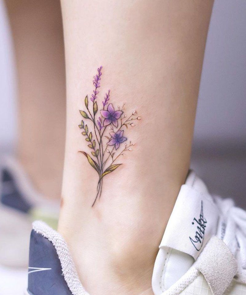 30 Pretty Ankle Tattoos You Can Copy