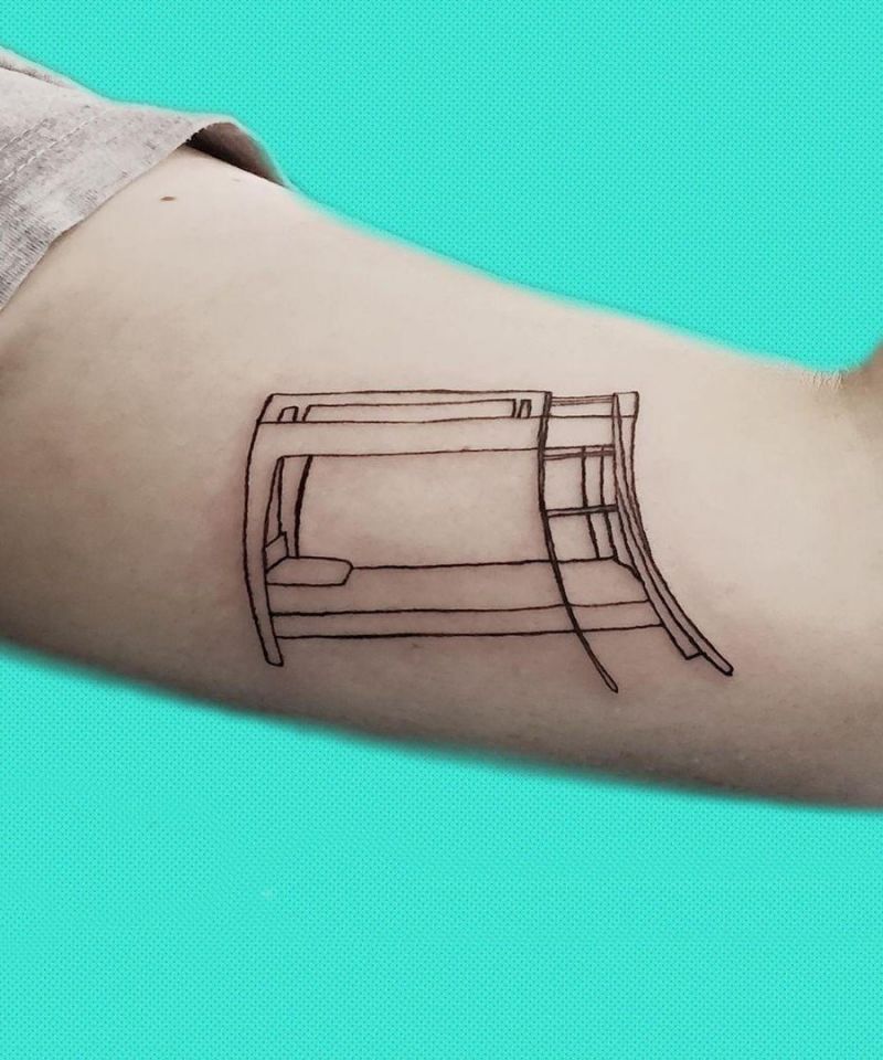 30 Unique Bed Tattoos You Can Copy