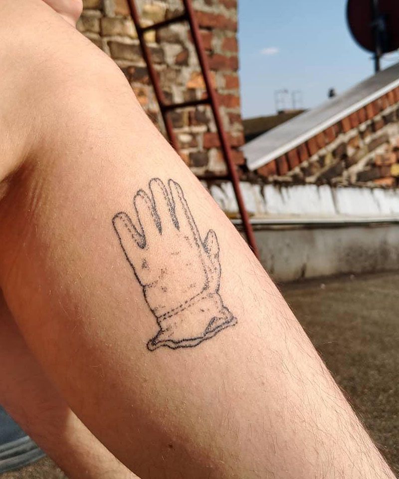 30 Unique Glove Tattoos to Inspire You