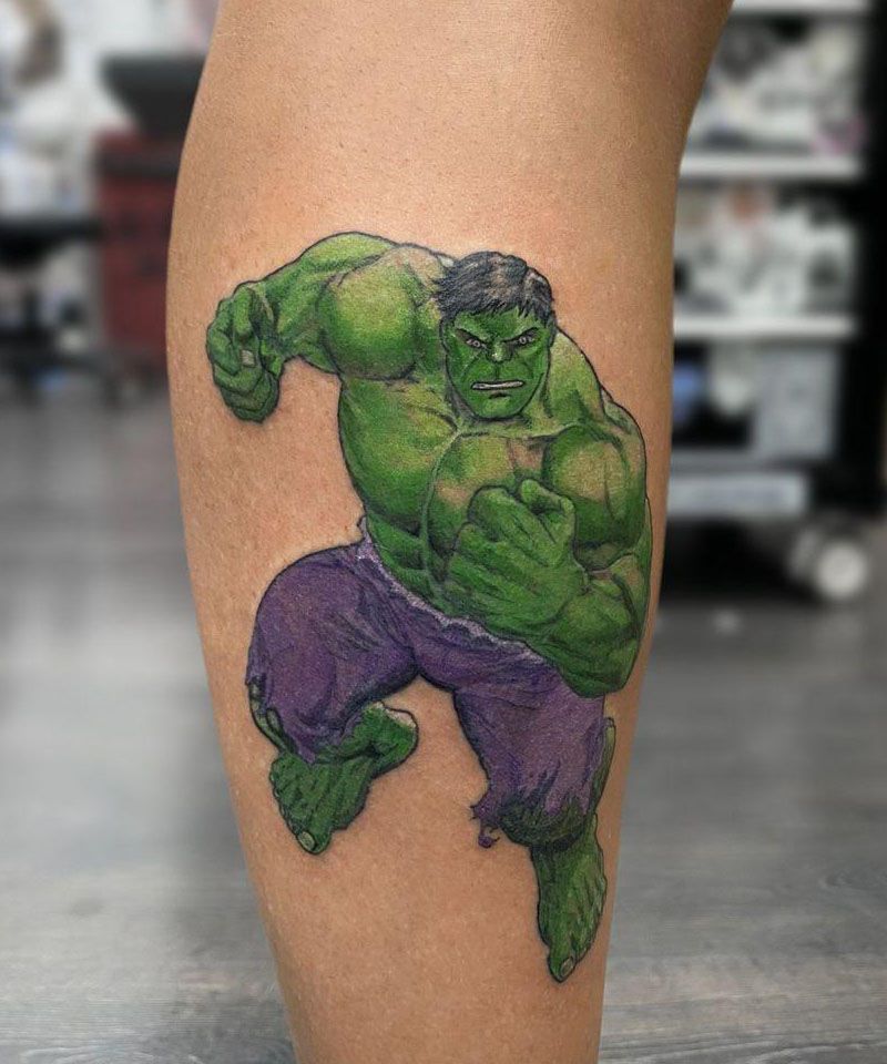 30 Unique Hulk Tattoos Give You Courage