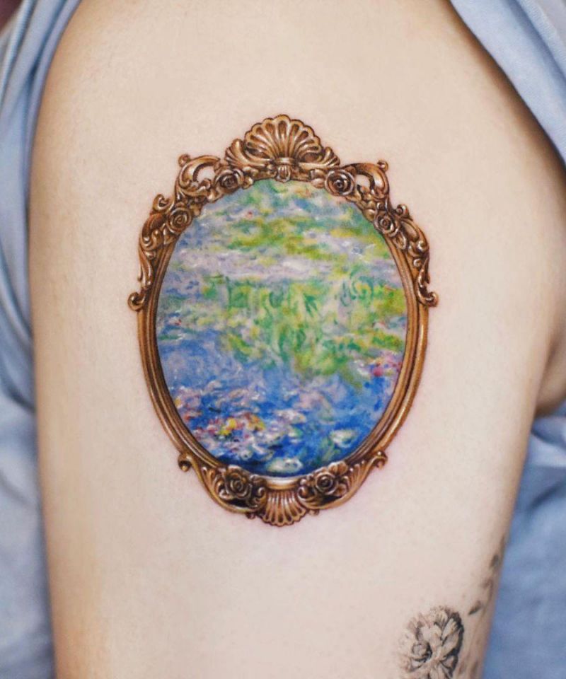 30 Pretty Monet Tattoos For Your Inspiration