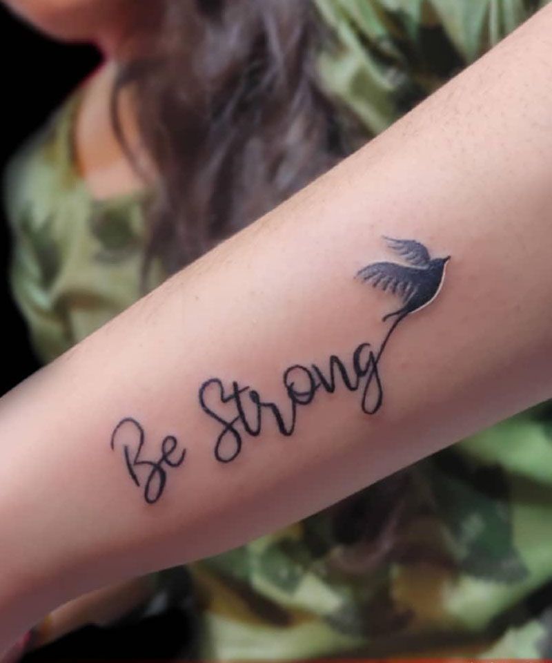 30 Pretty Strong Tattoos Give You Courage