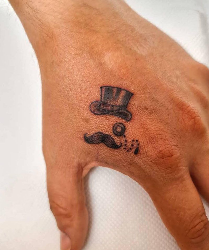 30 Unique Top Hat Tattoos You Must Try