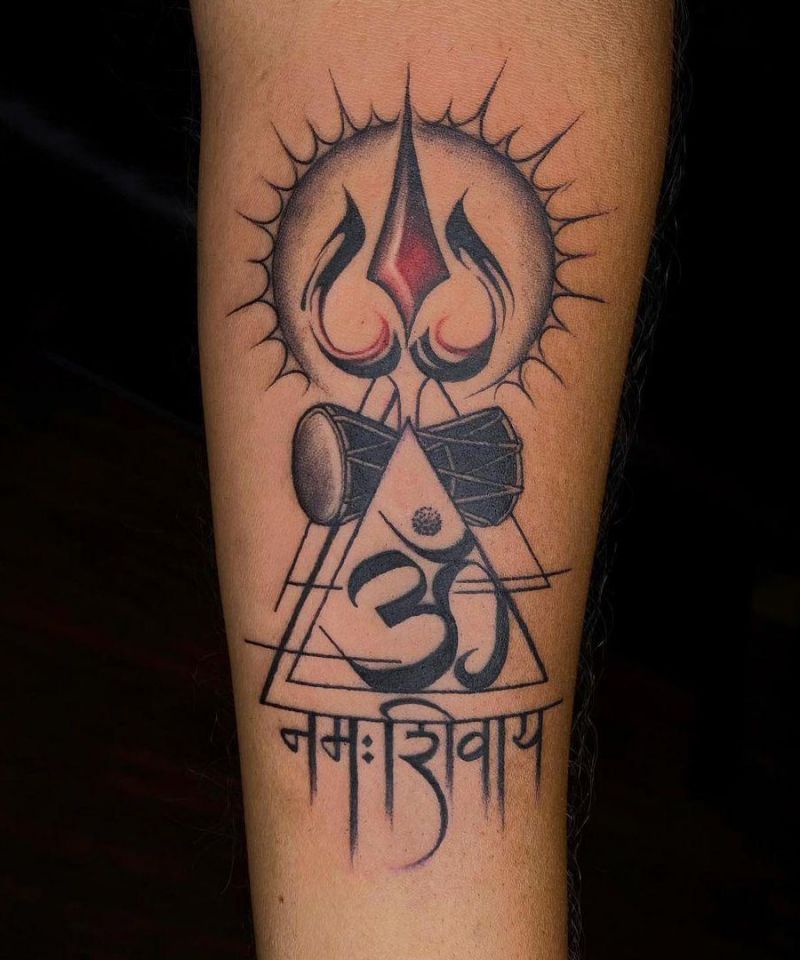 30 Unique Trishul Tattoos For Your Inspiration