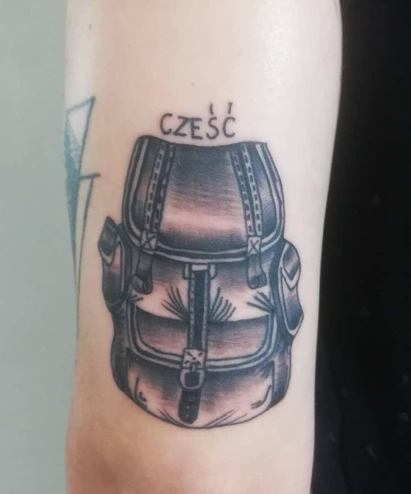 30 Unique Backpack Tattoos You Will Love