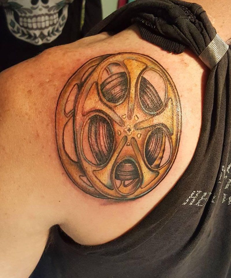 30 Exciting Film Reel Tattoos For Your Inspiration