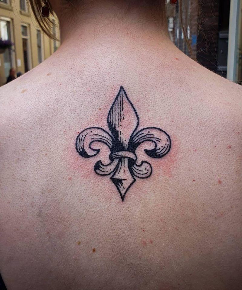 30 Pretty Fleur De Lis Tattoos You Must Love