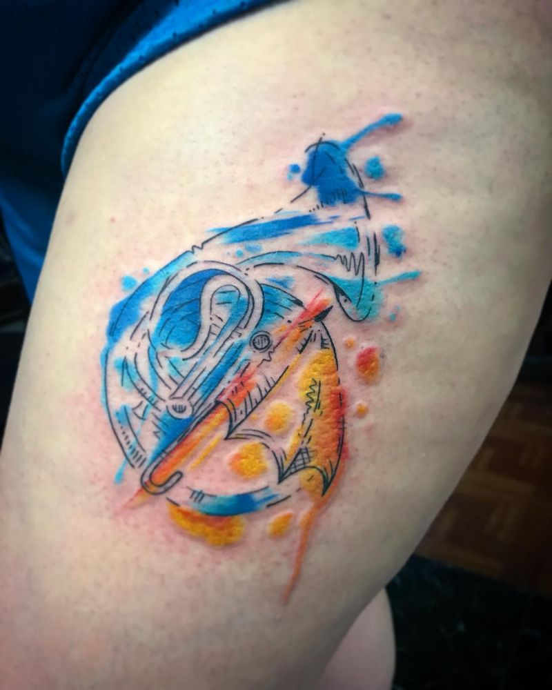 30 Pretty French Horn Tattoos You Can Copy