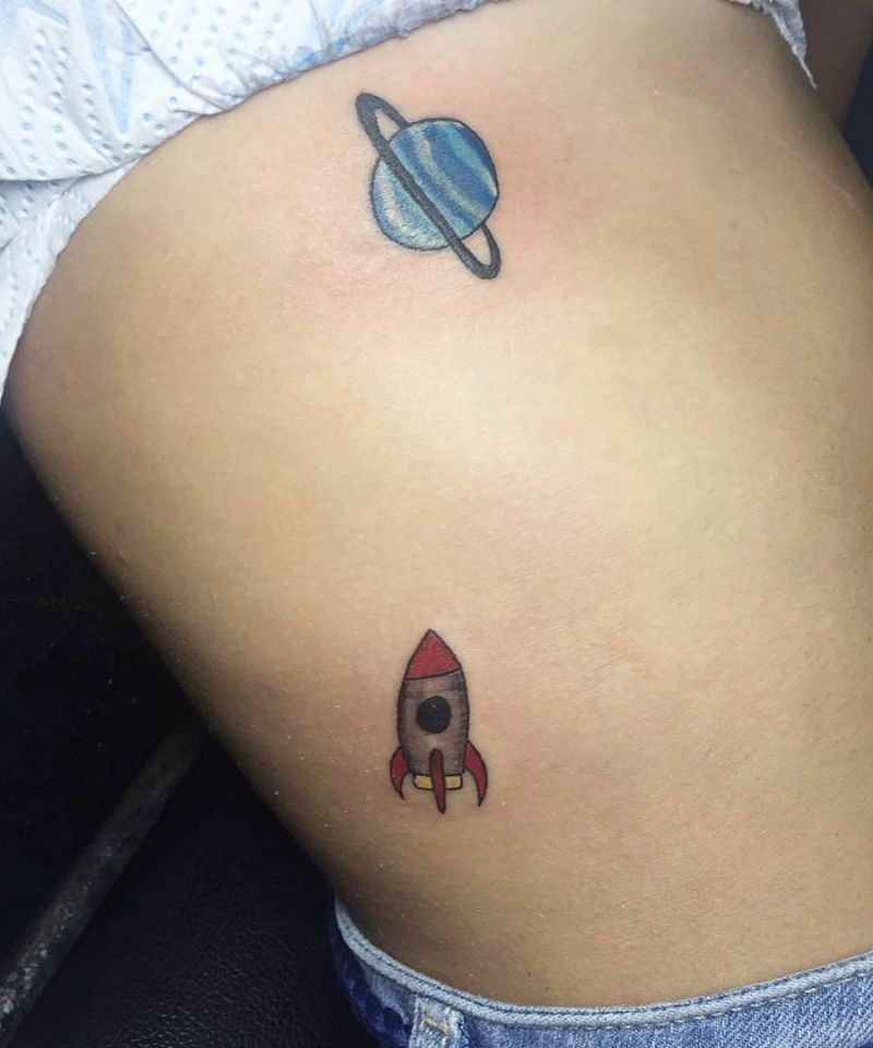 30 Pretty Uranus Tattoos You Will Love