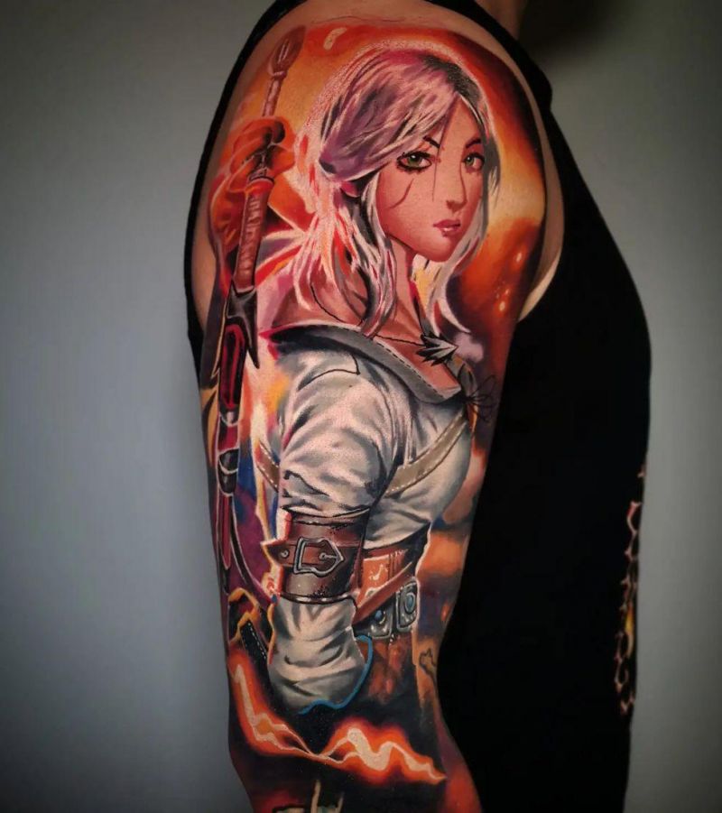 30 Unique Witcher Tattoos You Must Love
