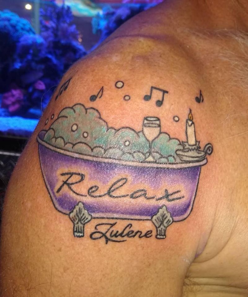 30 Unique Bathtub Tattoos You Must Love