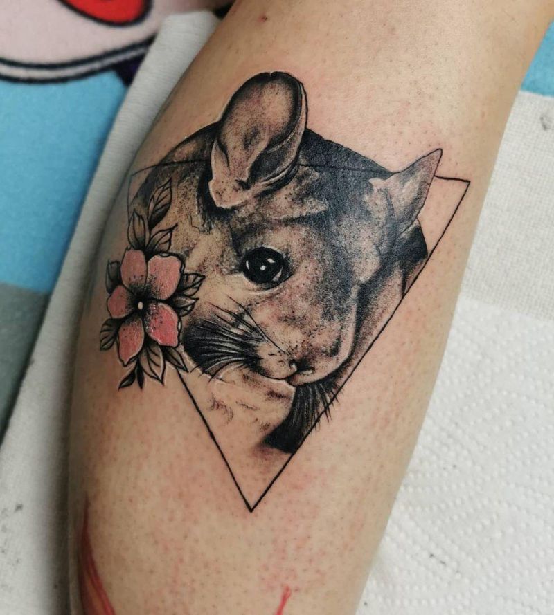 30 Cute Chinchilla Tattoos You Must Try