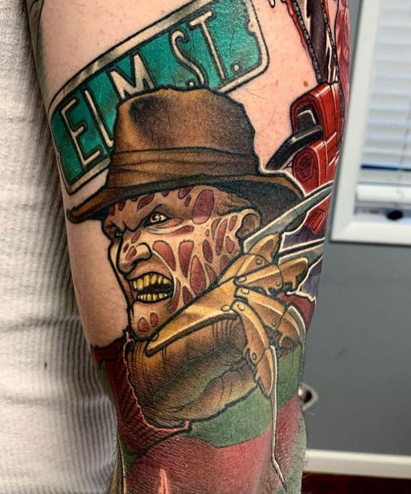 30 Unique Freddy Krueger Tattoos You Can Copy