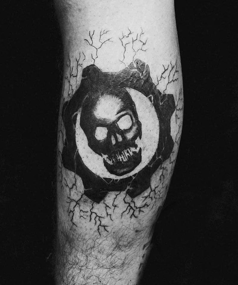 30 Unique Gears Of War Tattoos You Can Copy