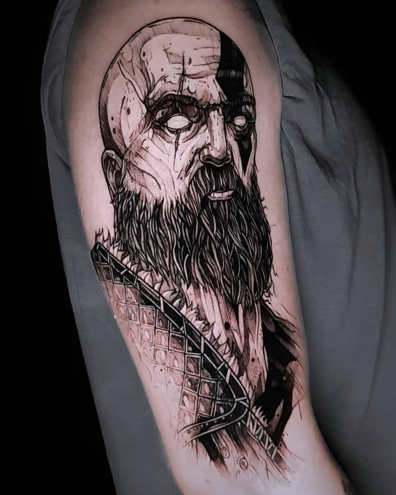 30 Unique God of War Tattoos You Must Love