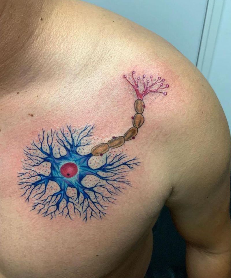 30 Unique Neuron Tattoos You Can Copy